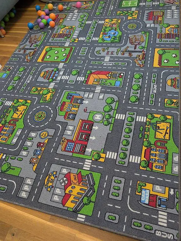 Spielteppich / Autoteppich