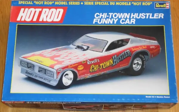 Revell Chi-Town Hustler Dodge Charger Funny Car 1:16