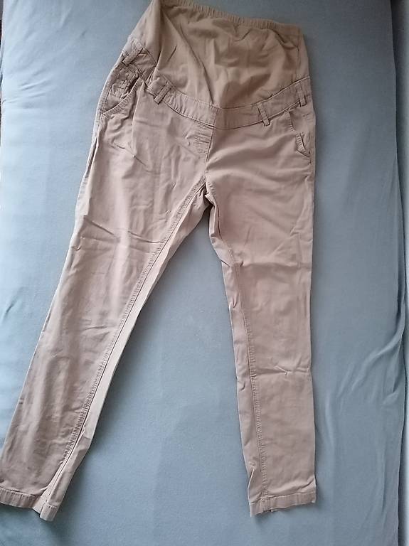 Umstandshose, beige, Grösse 40