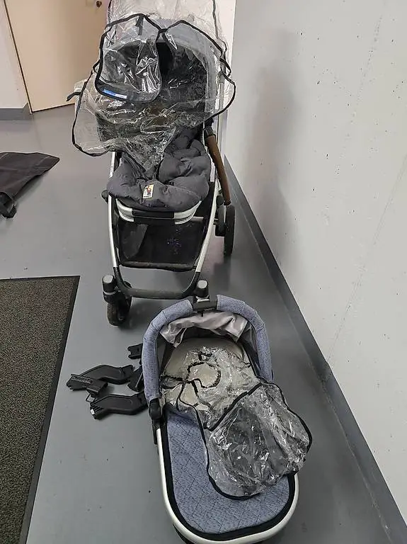 UPPAbaby Vista Geschwister Set blau mit vielen extras