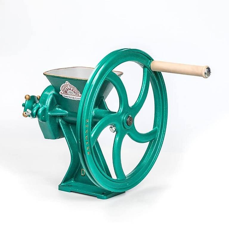 handmühle Diamant D525 aus Stahl mit Ersatz Mahlscheibe