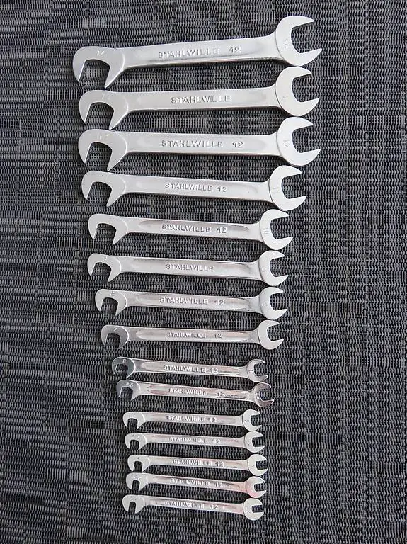 Stahwille Electric Doppelmaulschlüssel - Satz 15 - teilig
