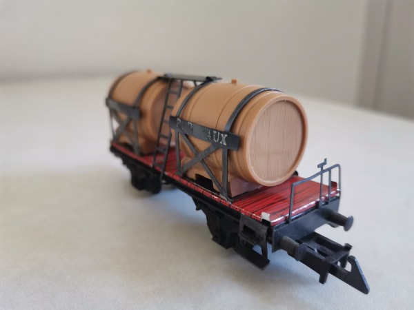 WESA Weinfasswagen Bordeaux, ohne Schachtel