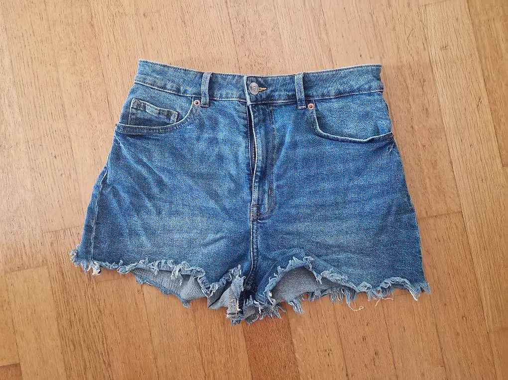 Jeansshorts high waist Gr. 40