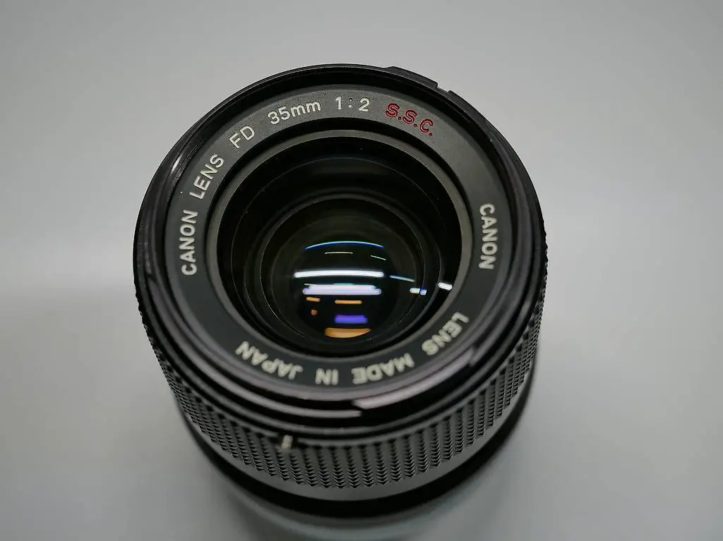 canon fd 35mm f2.0 s.s.c