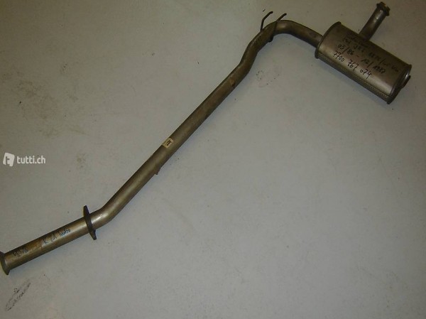 Auspuff mitteltopf Renault R21 TD Limousine