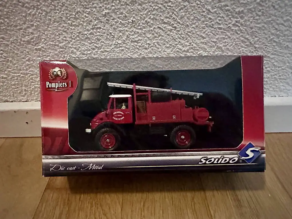 Solido Pompier 1 Feuerwehr Unimog, neu und OVP