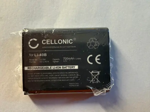 Akku Cellonic 700mAh 3,7V für Nikon Coolpix Kameras, Neu+OVP