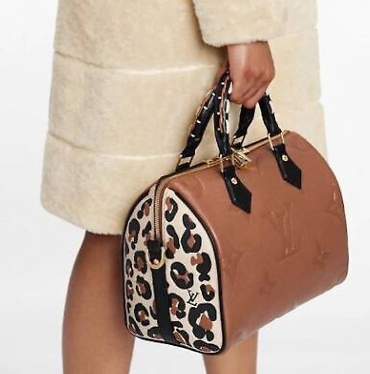 Louis Vuitton Wild at Heart Speedy 25 Caramel