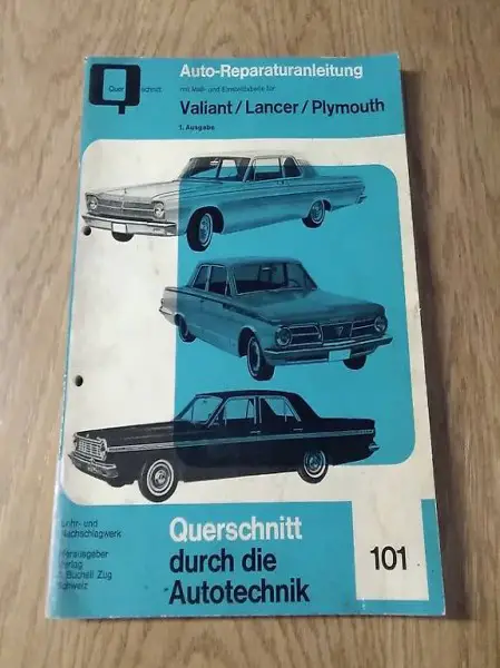 Reparaturanleitung Nur.101 für Amerikaner