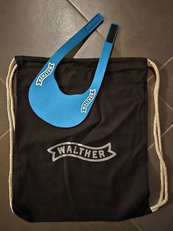 Walther Rucksack mit Kordelzug u. Sonnenblende