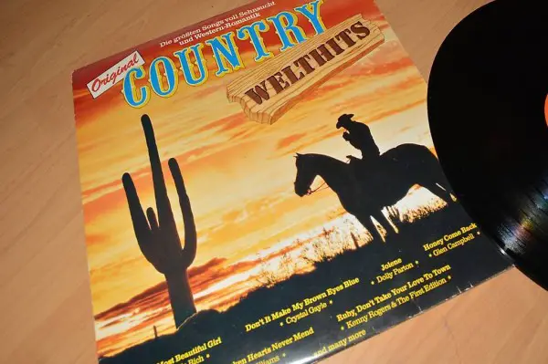 Western Platte LP Countrymusik