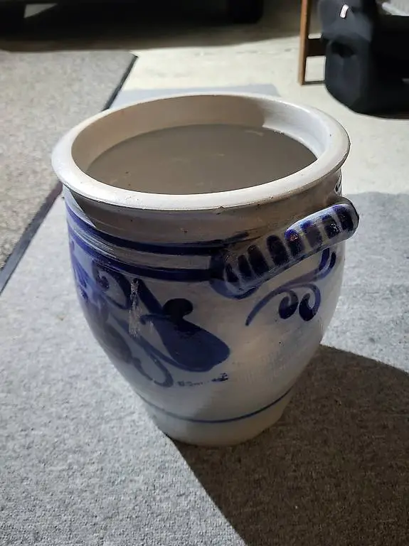 Steingut Topf ca 30 cm 2 Stück