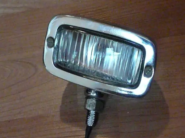 Rückfahrleuchte Chrom ca. 1965