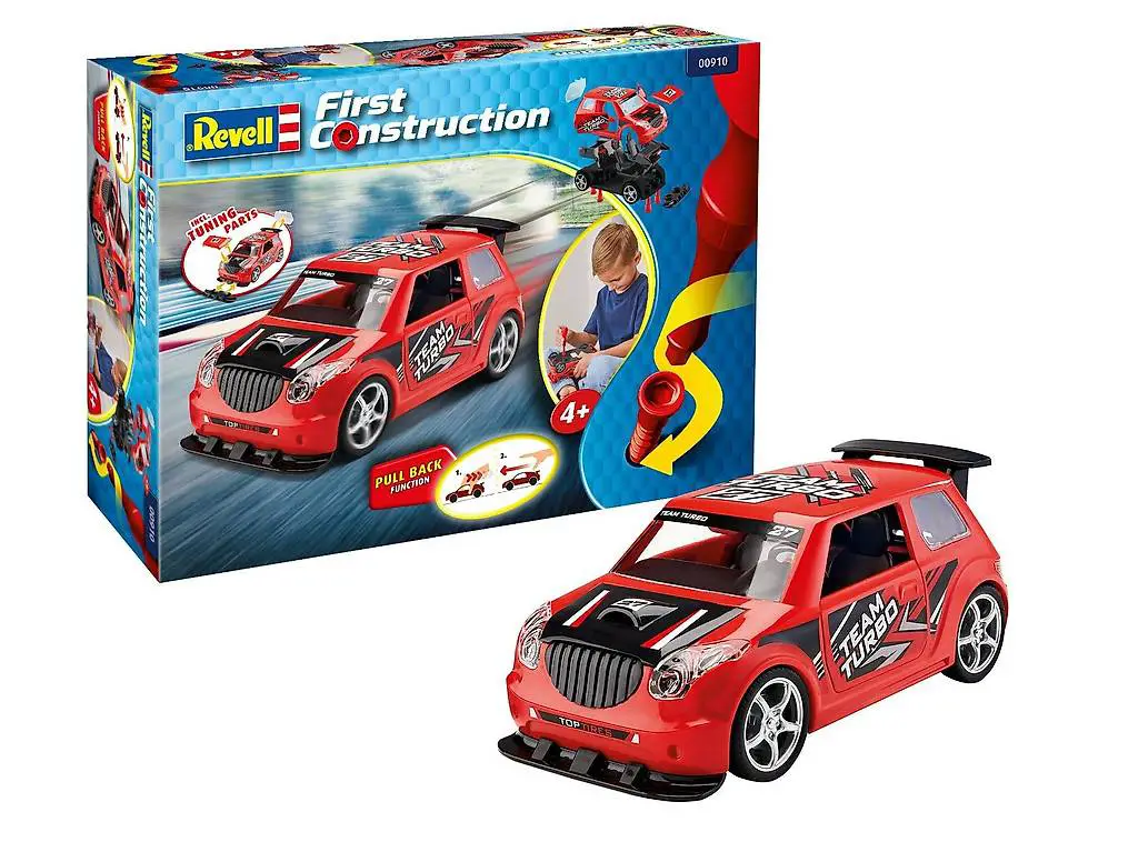 Revell Bausatz Rallye Car - Rennwagen mit Rückziehmotor 1:20