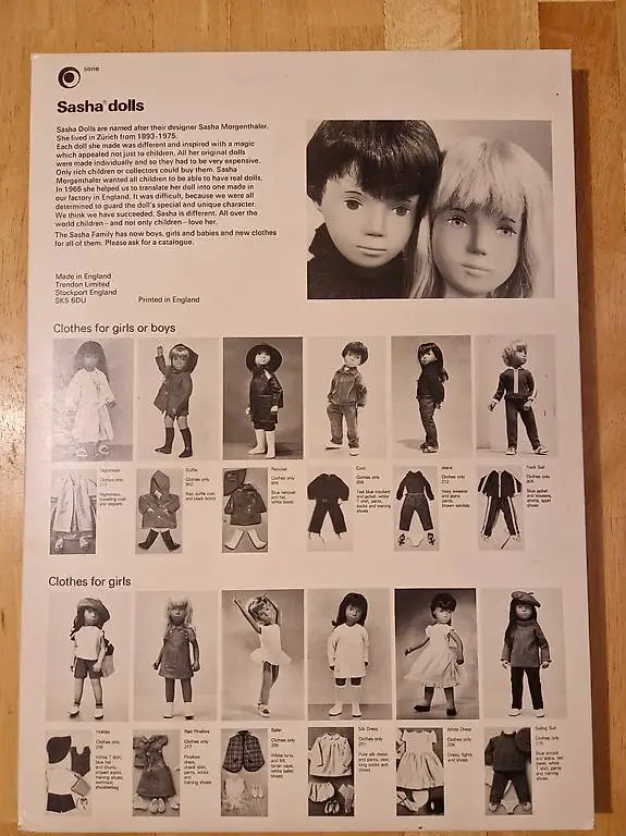 Sasha Puppen Regen Bekleidung