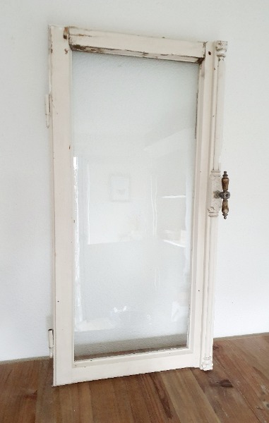 Fenster Antik mit schönem Griff Shabby Chic 90 x 44,5 cm