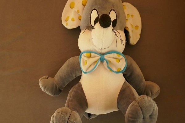 Neuwertig: Lustige Maus, ca. 29 cm hoch