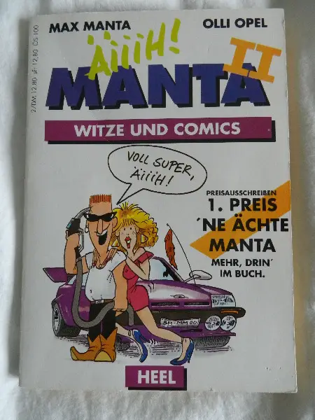 Manta, Witze und Comics