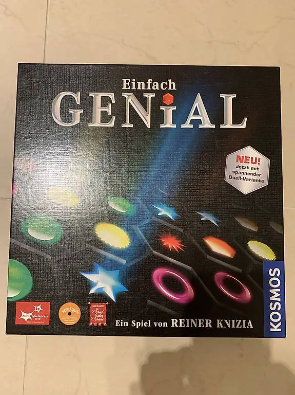 Brettspiel Genial von Kosmos