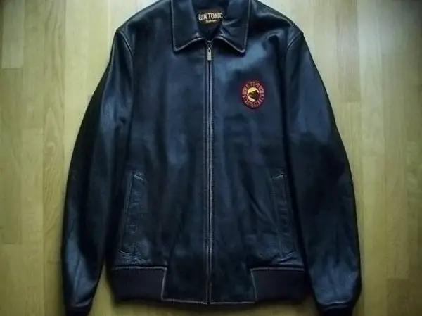 Lederjacke vom Schlittschuhclub Bern - SC Bern - SCB