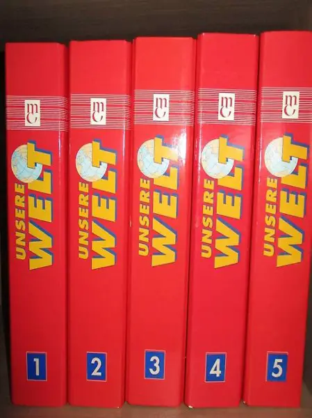 Unsere Welt - Sammelordner, Lexikon