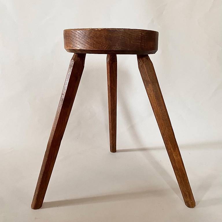 Hocker Dreibeinhocker Sofa Beistelltisch