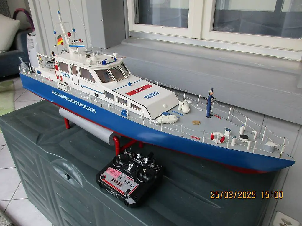 Modelschiff Wasserschutzpolizei