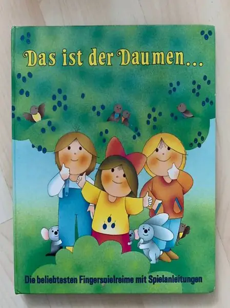 Kinder Buch - das ist der Daumen