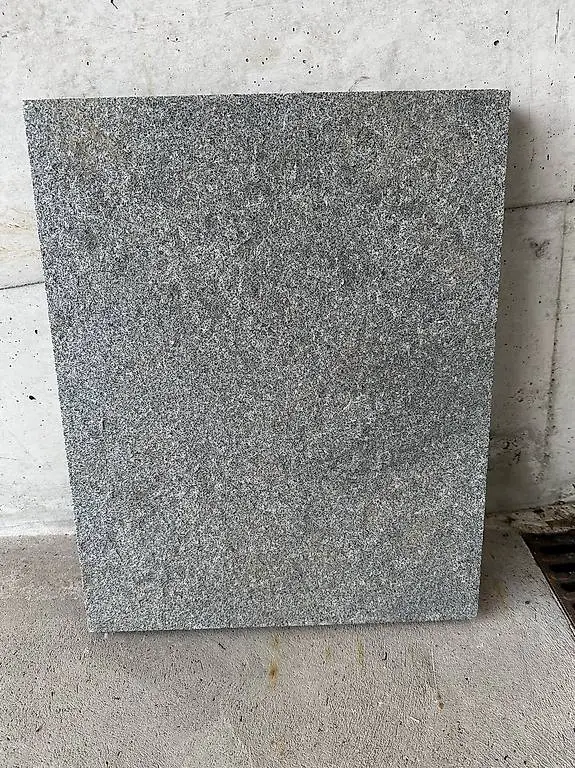 25 m2 Granitplatten China Anthrazit geflammt