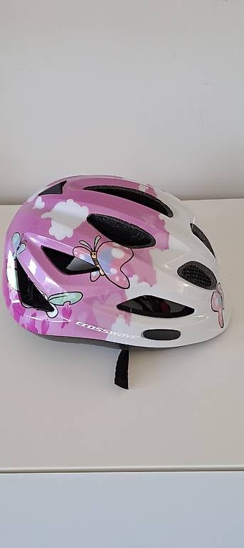 Crosswave Kinder Velohelm pink - neuwertig