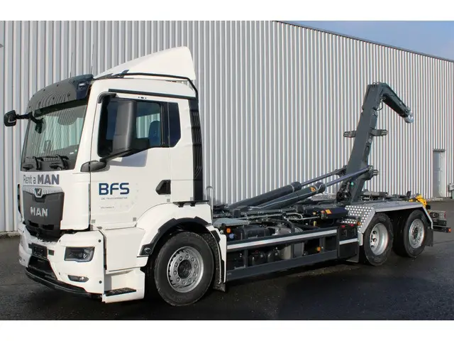 MAN, TGS 26.480 6x2-4 LL, Abrollkipper (Haken)