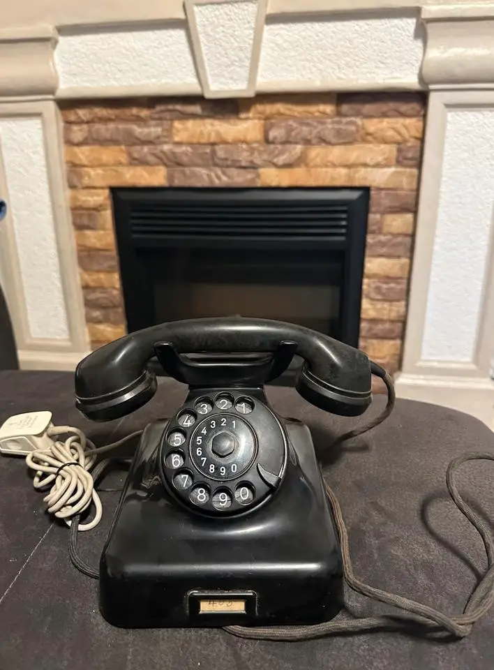 Antike, Wählscheibentelefon W 48 o.T.POST 1962