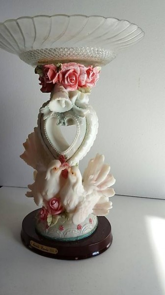 Schale aus Glas/Polyresen