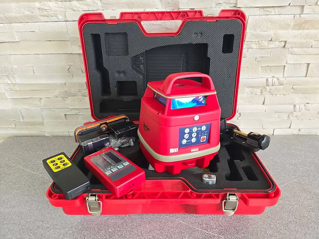 Vollautomatischer Profil Baulaser Rotationslaser bis 200 m