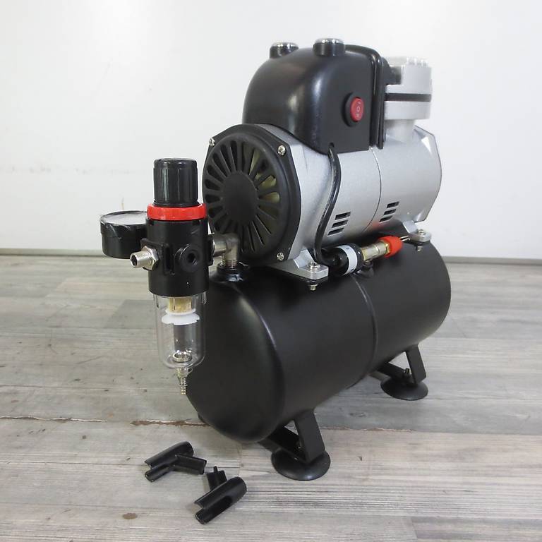 Airbrush Kompressor 150 Watt - 6 bar Druckluftkompressor