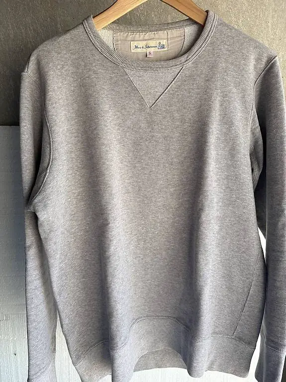 Merz B Schwanen grauer Pulli, Gr. 5, L