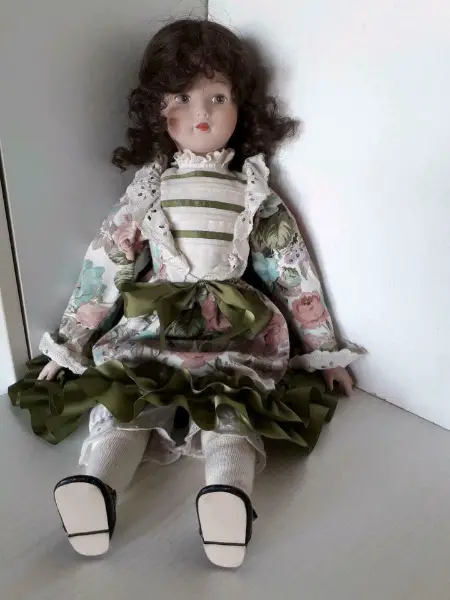  Puppe Melanie 95 Sammlerpuppe