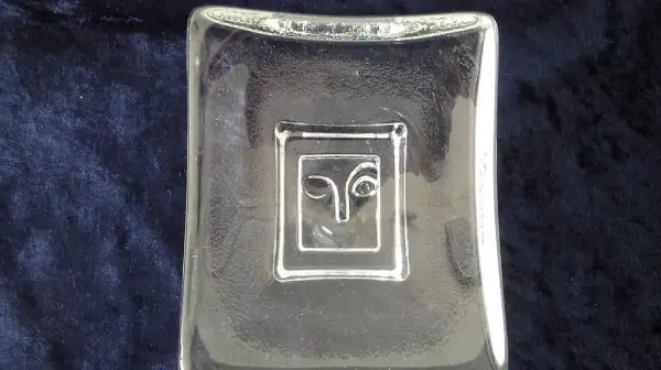  Kosta Boda, Glasobjekt / Schale, Day, Design: Bertil Vallien