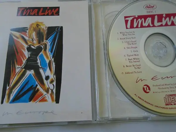 Tina Turner, 2 CD Set, Live