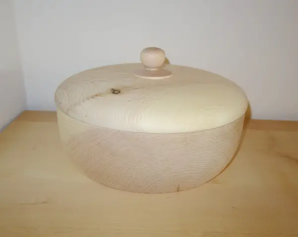 Brotkasten aus Arve / Zirbenholz, Brotdose 33 cm, Nr.1891