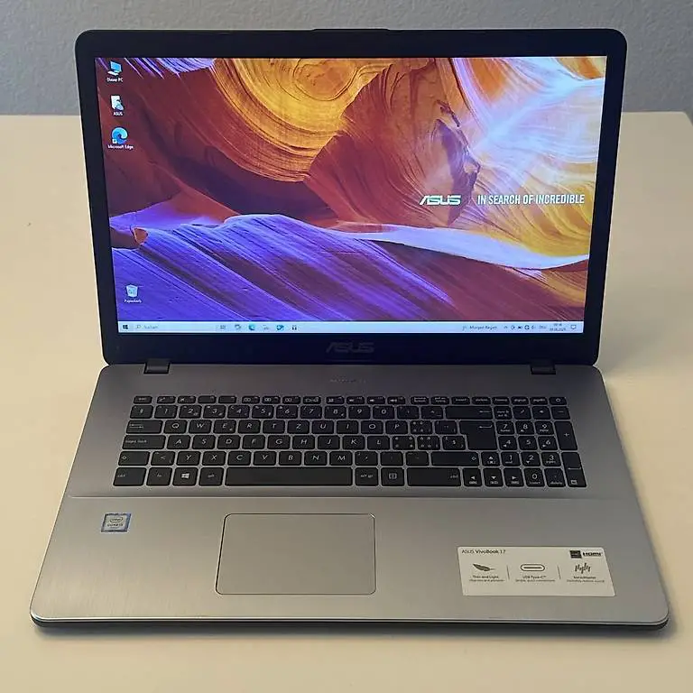 asus vivobook 17 x705u