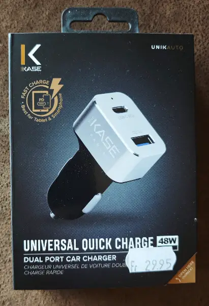 Caricatore USB da auto Universal 48W