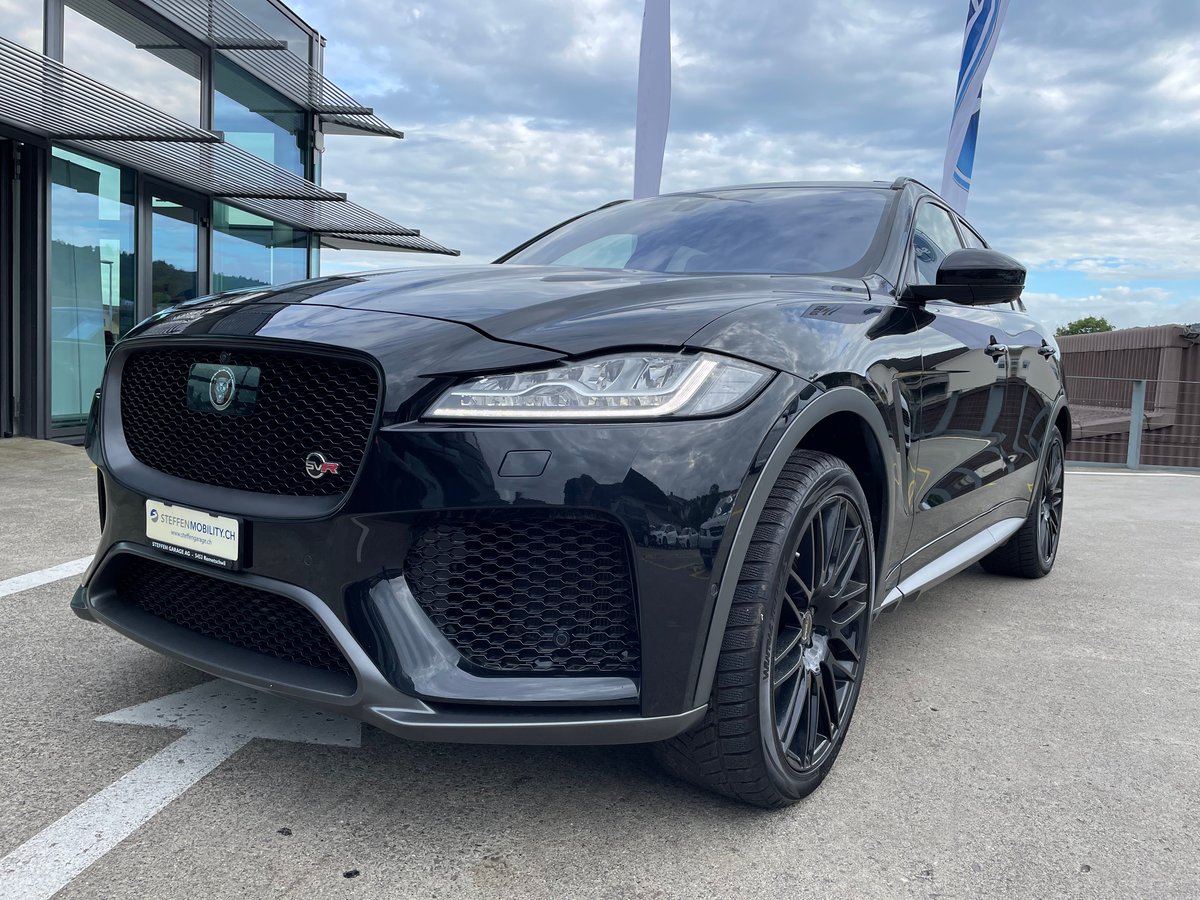 jaguar f-pace 5.0 v8 svr awd