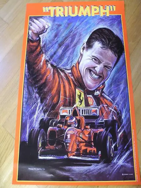 Michael Schumacher Poster