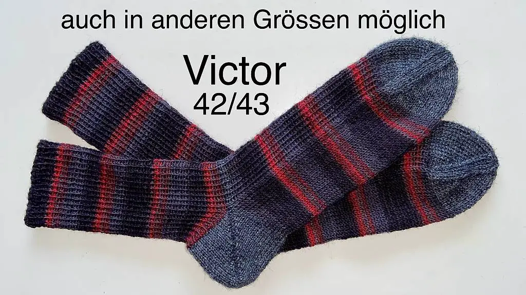 Wollsocken 42/43 Modell Victor