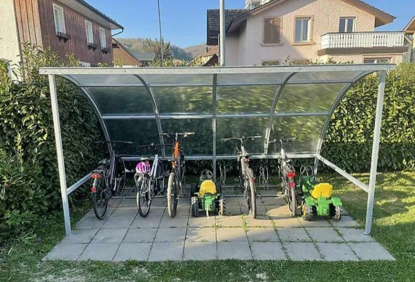 velounterstand fahrradunterstand