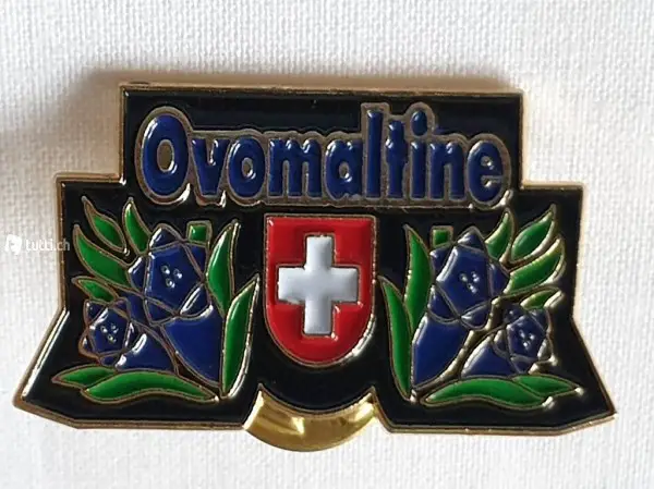 Ovomaltine Enzian Schweizerkreuz PiN