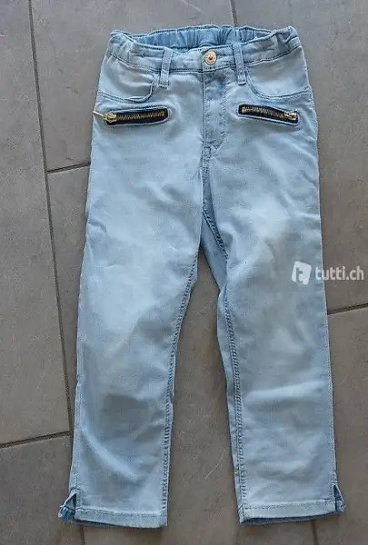 Hose Jeans, hellblau, Gr. 140