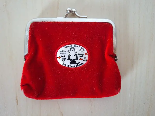 Portemonnaie, Brieftasche, Geldbörse Sheepworld rot